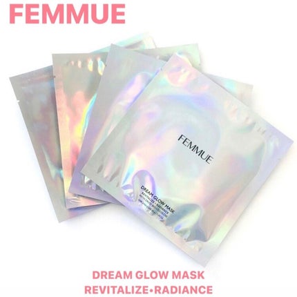 ドリームグロウマスク RR(透明感・キメ)/FEMMUE/シートマスク・パックを使ったクチコミ(1枚目)