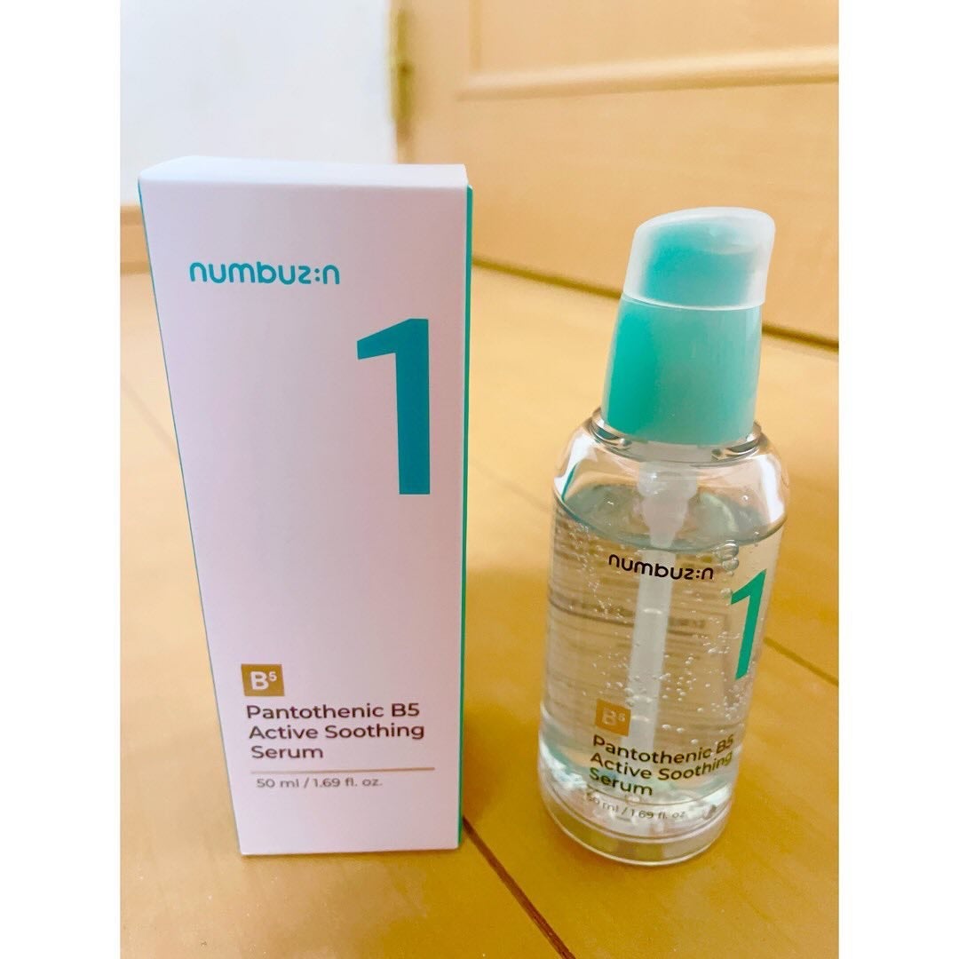 1番 ガルバニックパントテン酸スージングセラム/numbuzin/美容液を使ったクチコミ(1枚目)
