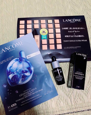 ジェニフィック アドバンスト ライトパール ハイドロジェル メルティング 360 アイ マスク/LANCOME/シートマスク・パックを使ったクチコミ（1枚目）