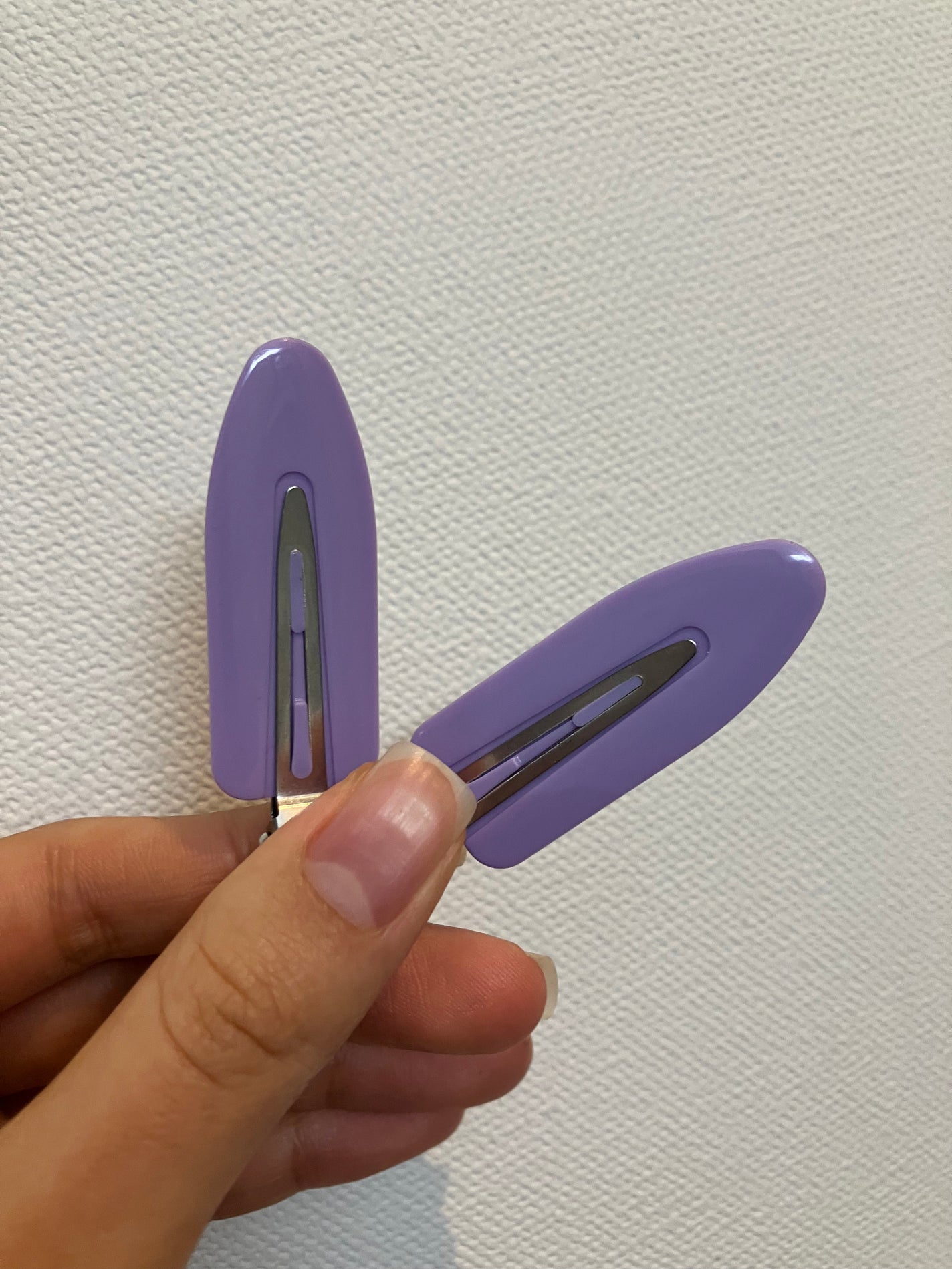 跡が付かない前髪クリップ/マペペ/ヘアアクセサリーを使ったクチコミ(1枚目)