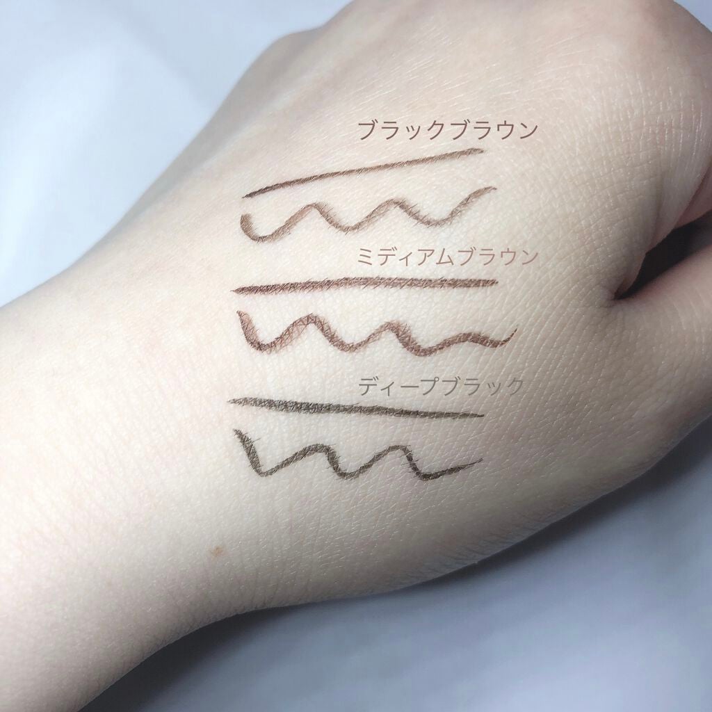 「密着アイライナー」ショート筆リキッド/デジャヴュ/リキッドアイライナーを使ったクチコミ(3枚目)