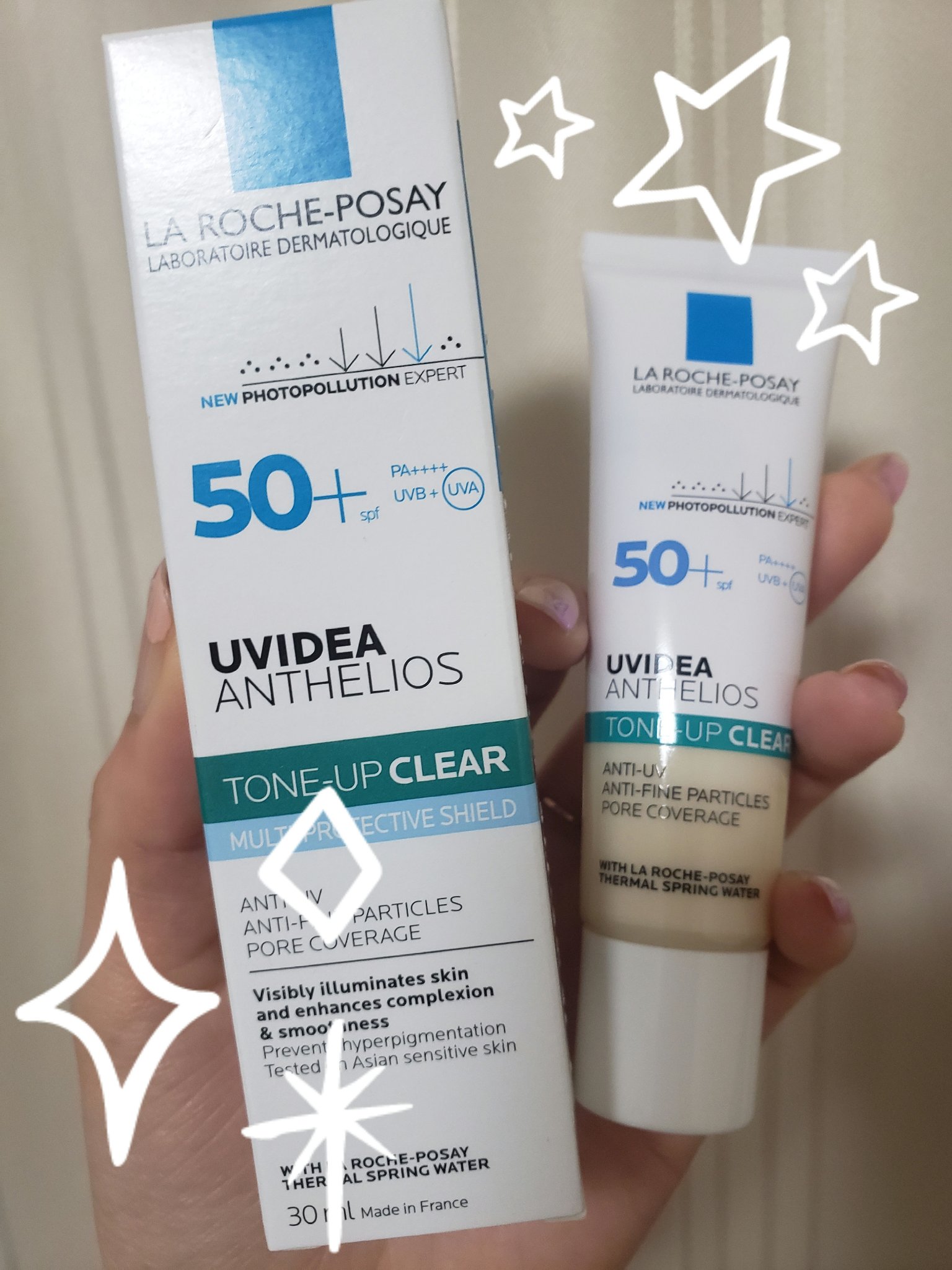 UVイデア XL プロテクショントーンアップ/ラ ロッシュ ポゼ/日焼け止めクリームを使ったクチコミ（1枚目）