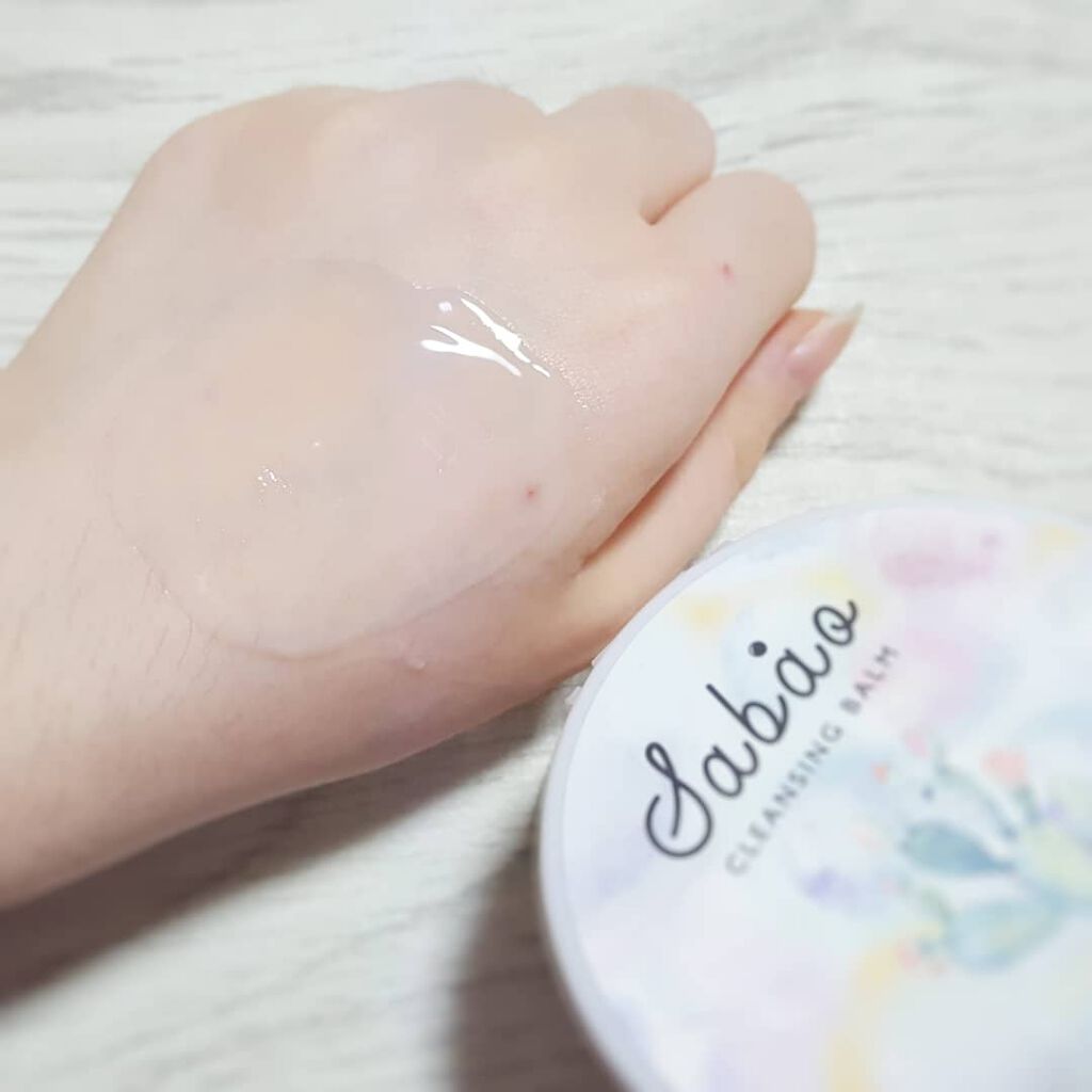 バランシングクレンジングバーム/SABAO/クレンジングバームを使ったクチコミ(4枚目)