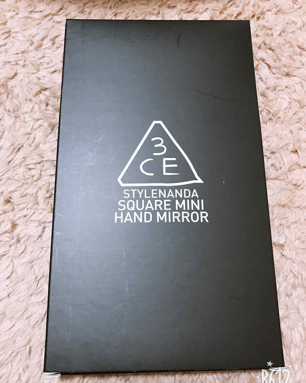 3CE スクエア ミニ ハンドミラー/3CE/その他化粧小物を使ったクチコミ(1枚目)