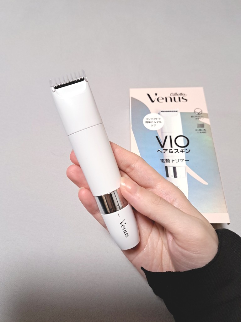 ヴィーナス VIO ヘア&スキン 電動トリマー/Gillette Venus/シェーバーを使ったクチコミ（1枚目）