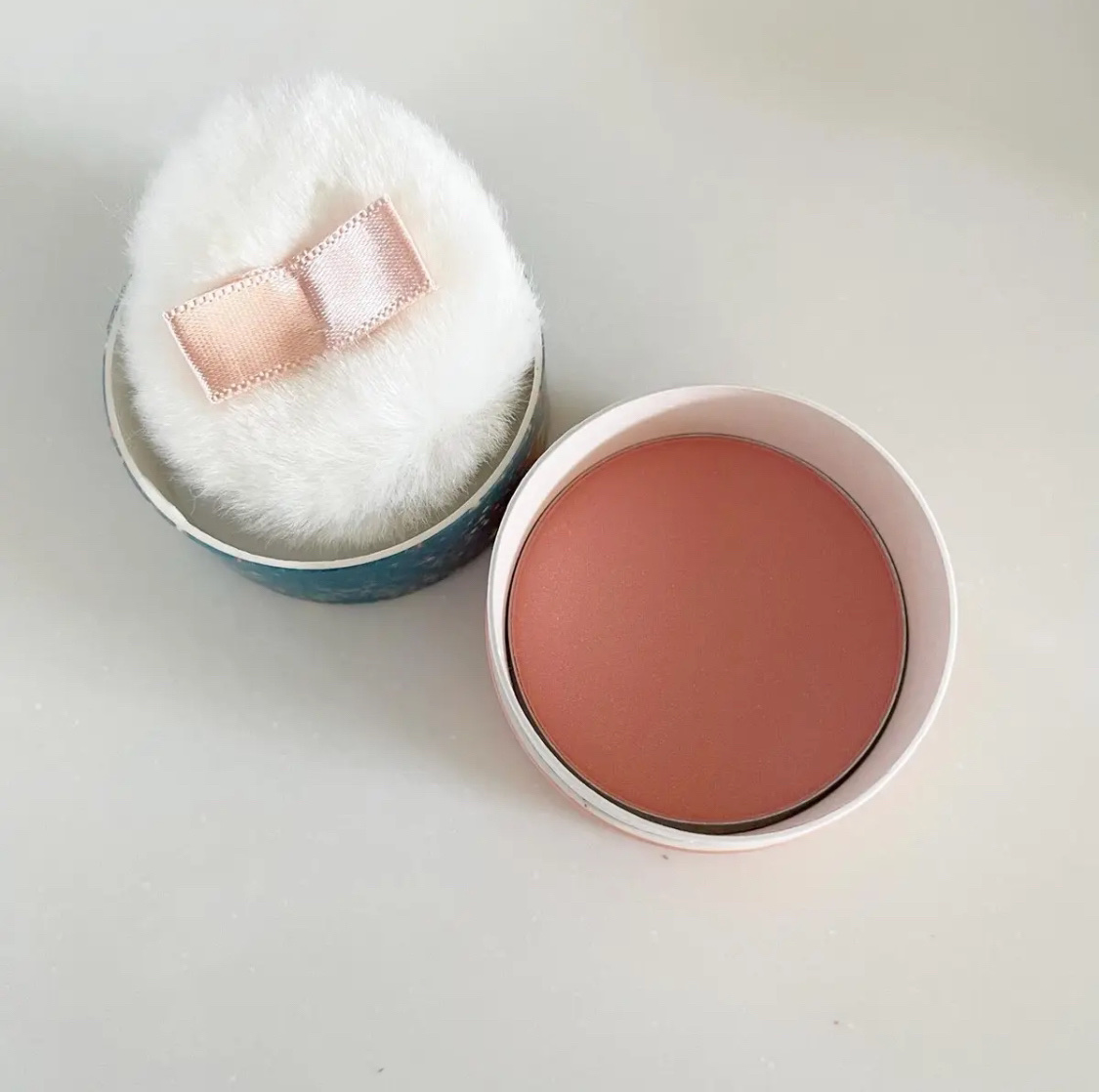 パステルクッションブラッシャー/THE FACE SHOP/パウダーチークを使ったクチコミ（3枚目）