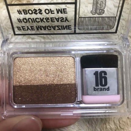 16 EYE MAGAZINE/16BRAND/アイシャドウパレットを使ったクチコミ(3枚目)
