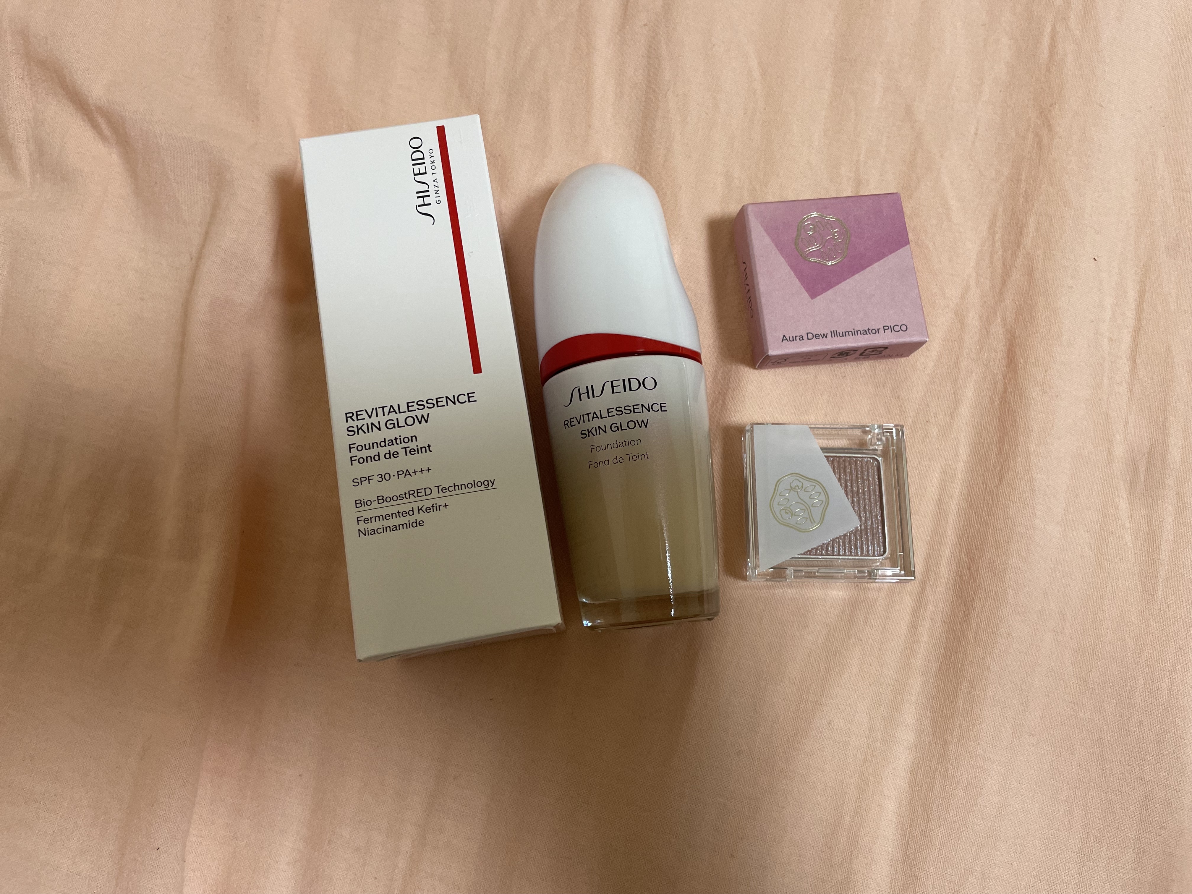 エッセンス スキングロウ ファンデーション/SHISEIDO/リキッドファンデーションを使ったクチコミ（3枚目）