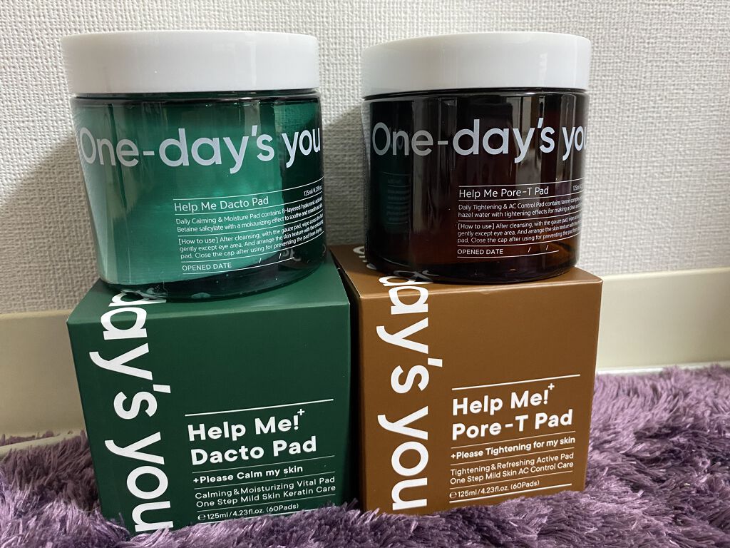 ヘルプミー! ポア-Tパッド/One-day's you/トナーパッドを使ったクチコミ（1枚目）