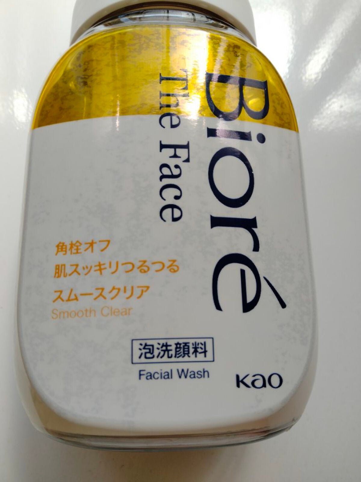 ビオレ ザフェイス 泡洗顔料 スムースクリア/ビオレ/泡洗顔を使ったクチコミ(1枚目)