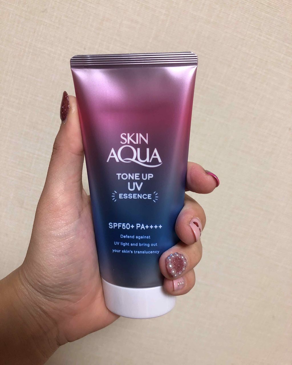 スキンアクア トーンアップUVエッセンス/スキンアクア/日焼け止めクリームを使ったクチコミ（1枚目）