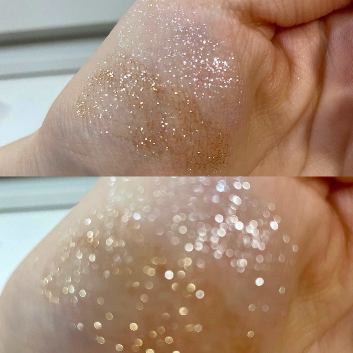 グリッターパウダー/BLING GLOW/パウダーハイライトを使ったクチコミ(5枚目)