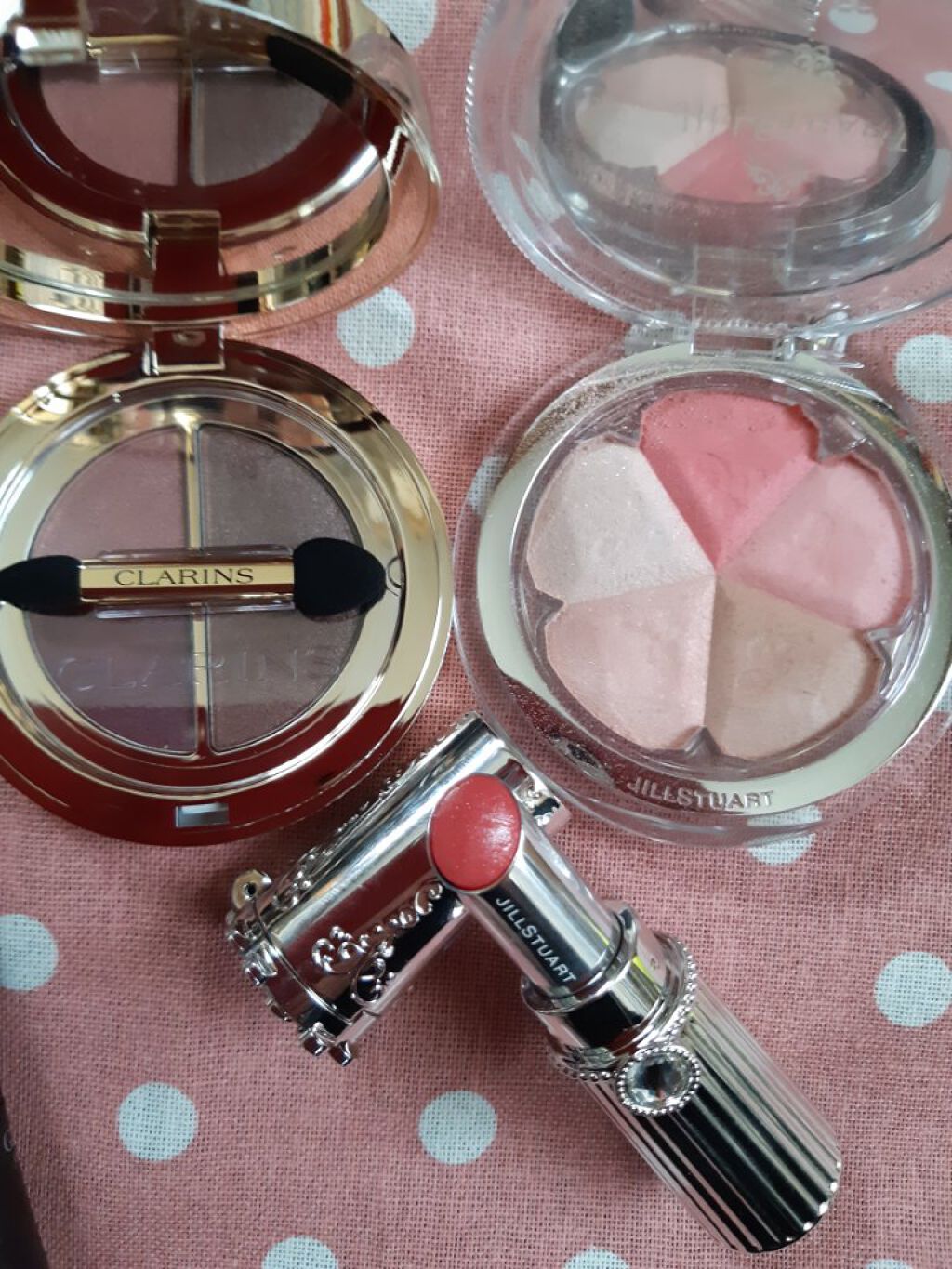 オンブル ４/CLARINS/アイシャドウパレットを使ったクチコミ（2枚目）