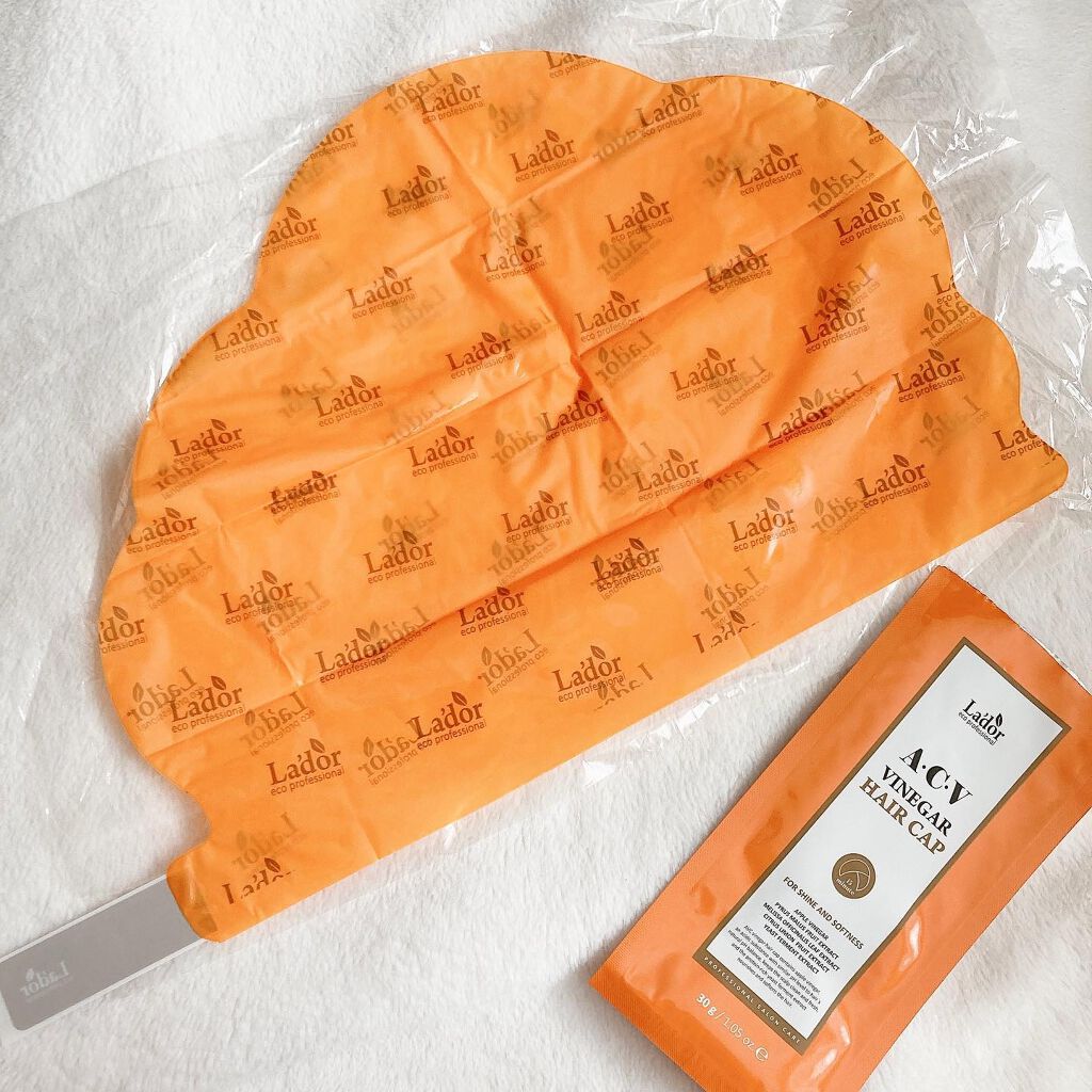 ACV VINEGAR HAIR CAP /La'dor/アウトバストリートメントを使ったクチコミ(3枚目)