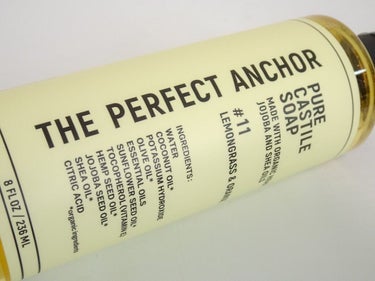 ザ・パーフェクトアンカー レモングラス＆オレンジ #11/THE PERFECT ANCHOR/ボディソープを使ったクチコミ（1枚目）