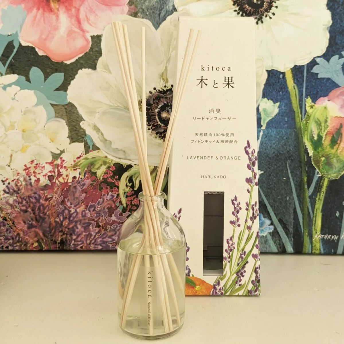 消臭リードディフューザー/Kitoca　木と果/ルームフレグランスを使ったクチコミ（1枚目）