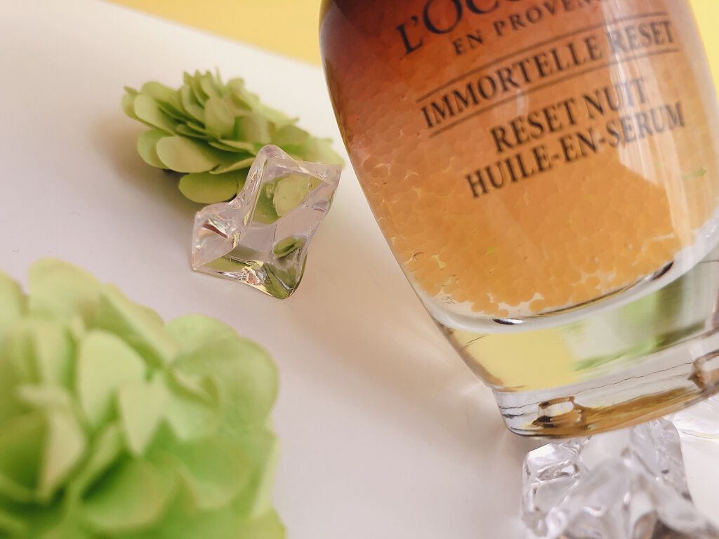 イモーテル オーバーナイトリセットセラム/L'OCCITANE/美容液を使ったクチコミ(2枚目)