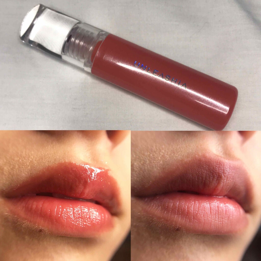 ノンスティッキーダズルティント/unleashia/リップティントを使ったクチコミ(3枚目)