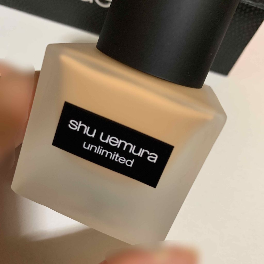 （旧）アンリミテッド ラスティング フルイド/shu uemura/リキッドファンデーションを使ったクチコミ（3枚目）