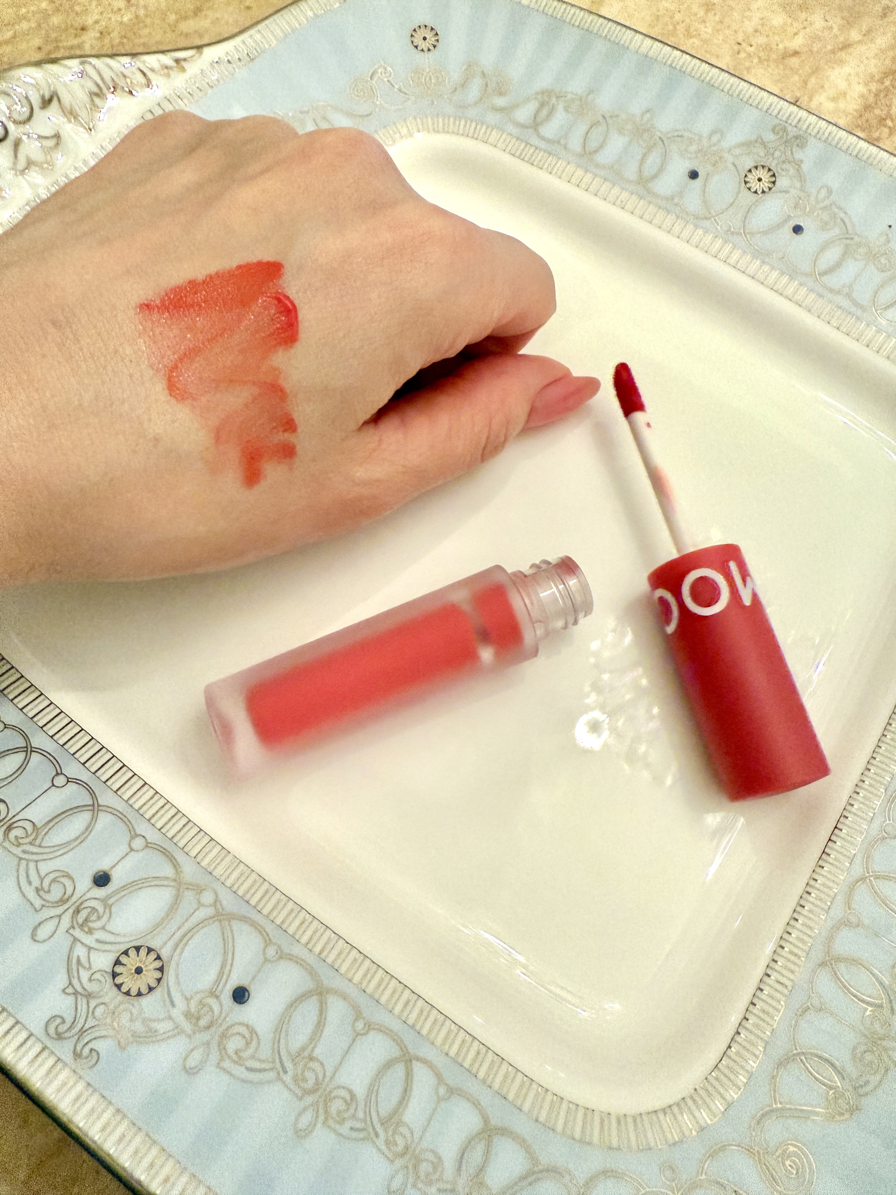 グロウデュイティント/MOOLDA/リップティントを使ったクチコミ（2枚目）