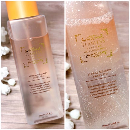 パヒュームヘア&ボディミスト フローラルメドウスウィートティー/TEABLESS/ヘアミストを使ったクチコミ(3枚目)