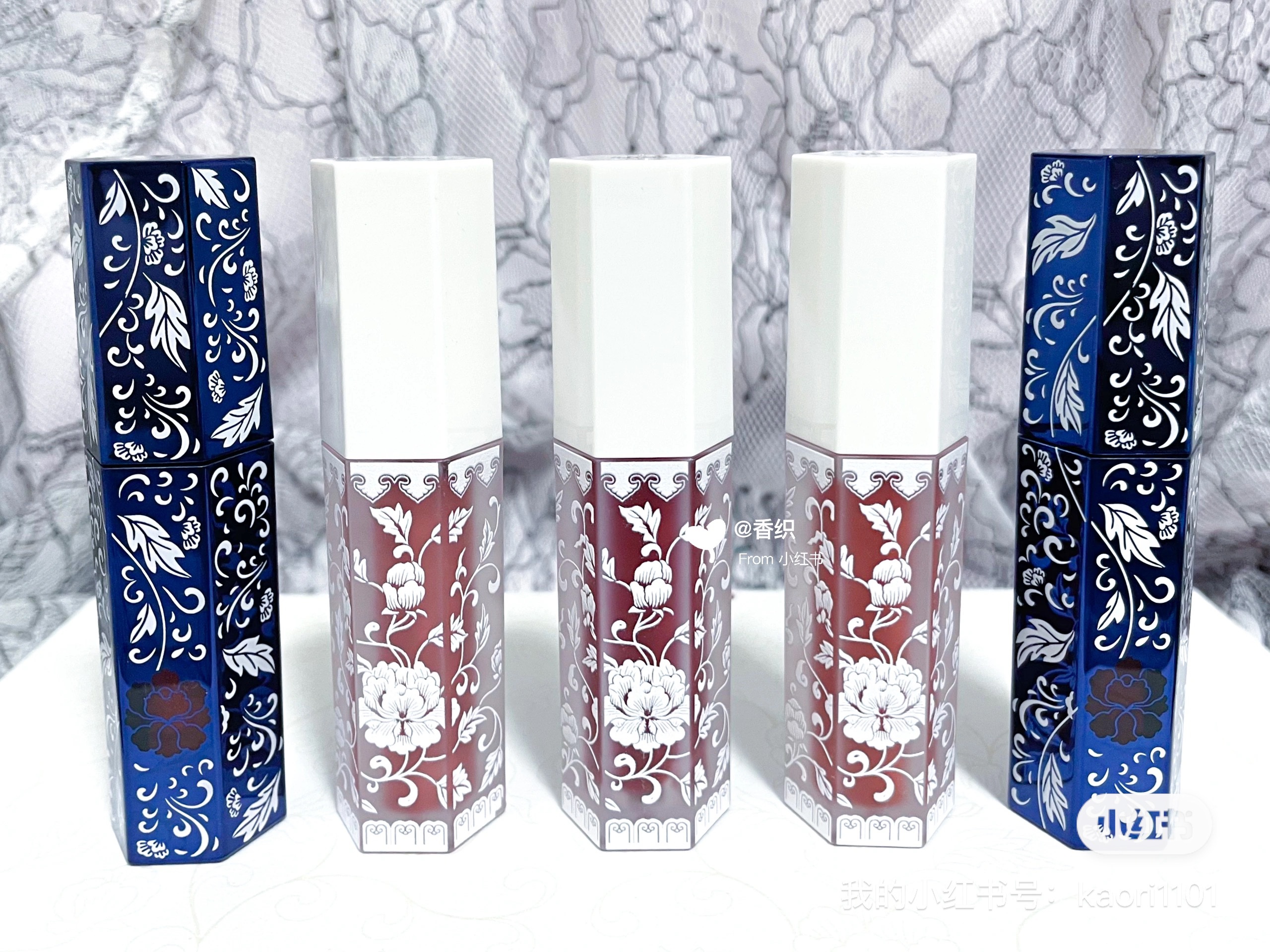 青花釉里紅リップ/和玺/口紅を使ったクチコミ（2枚目）