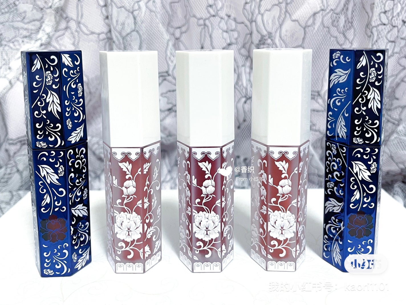 青花釉里紅リップ/和玺/口紅を使ったクチコミ(2枚目)