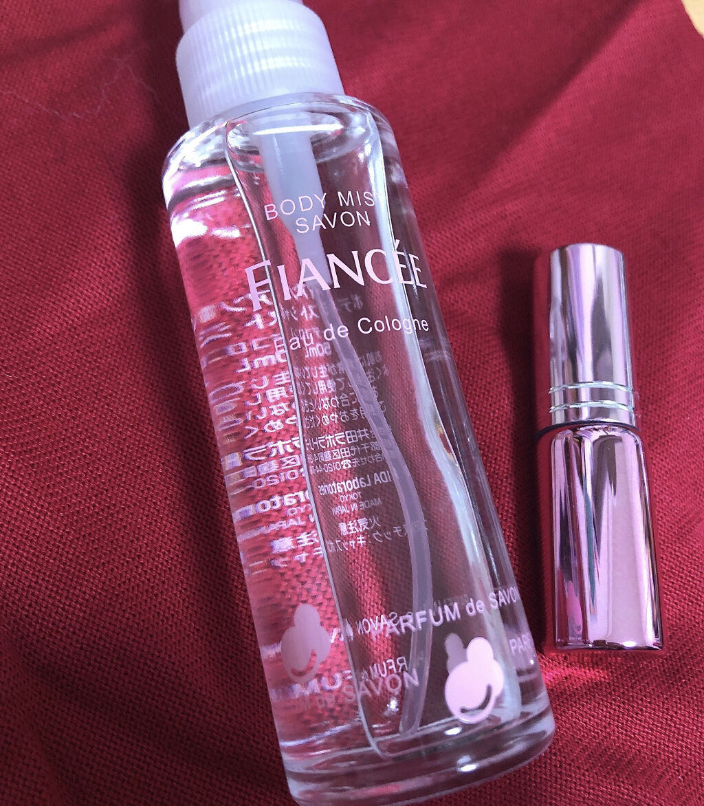 ボディミスト シャボン/フィアンセ/香水(レディース)を使ったクチコミ（2枚目）