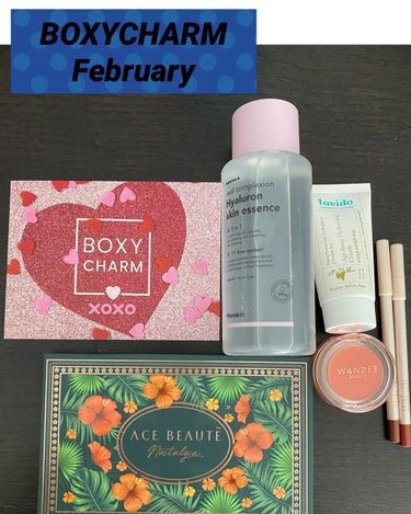 今月のBOXY CHARM
BOXYCHARM February box
ちょっとガッカリ💦

ACE BEAUTE/NOSTALGIA PALETTE
LAVIDO/AGE AWAY HYDRATIN