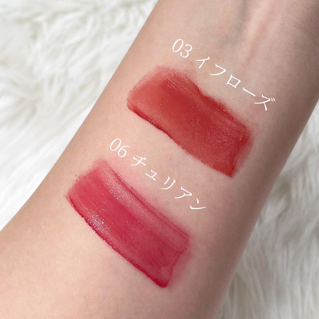 デュイフルウォーターティント/rom&nd/リップティントを使ったクチコミ（3枚目）