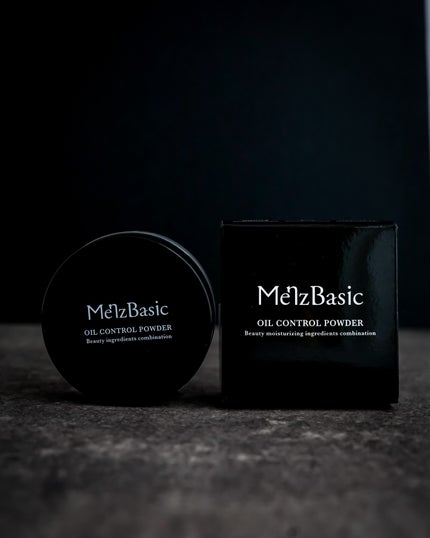 メンズベーシック テカリ防止パウダー フェイスパウダー クリア/MenzBasic/パウダーファンデーションを使ったクチコミ(4枚目)