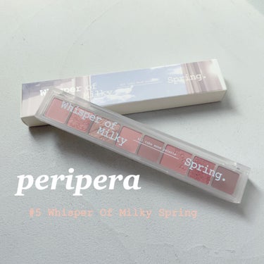 春色パレット🌸

-` ̗  PERIPERA   ̖ ´-

オール テイク ムード パレット
05 Whisper Of Milky Spring


オール テイク ムード パレットの新色です。
