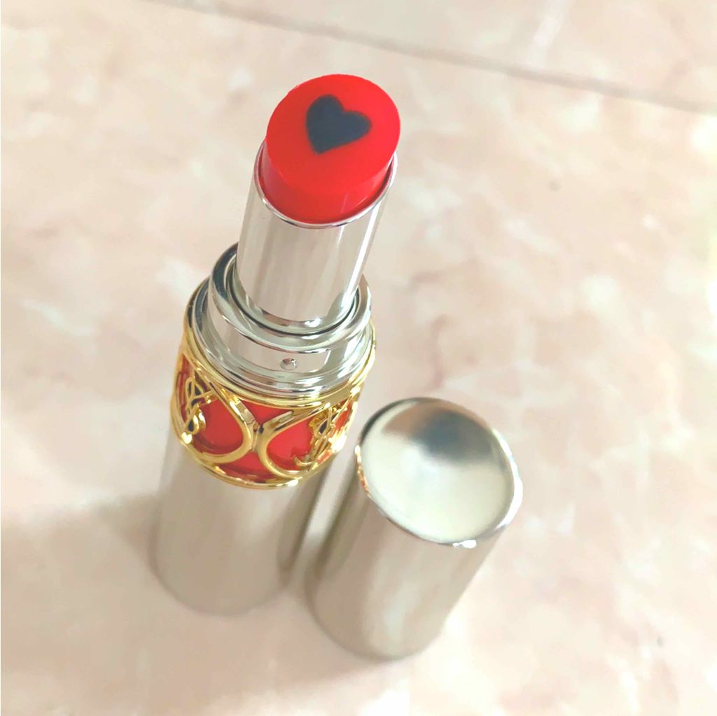 ヴォリュプテ プランプインカラー/YVES SAINT LAURENT BEAUTE/口紅を使ったクチコミ(2枚目)