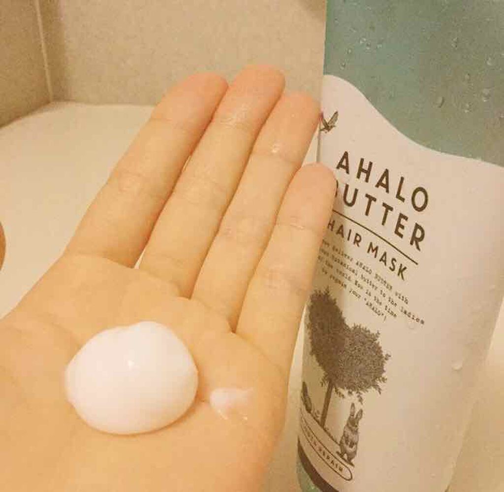 スムースリペア バターとハーブスムージー仕立ての濃密ヘアマスク/AHALO BUTTER/ヘアマスク・ヘアパックを使ったクチコミ(2枚目)