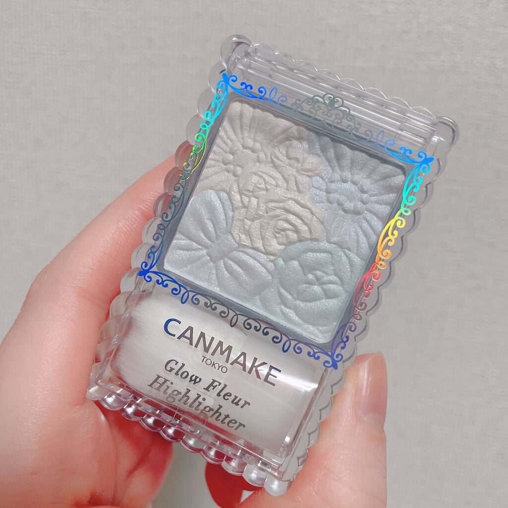 グロウフルールハイライター/キャンメイク/パウダーハイライトを使ったクチコミ(1枚目)