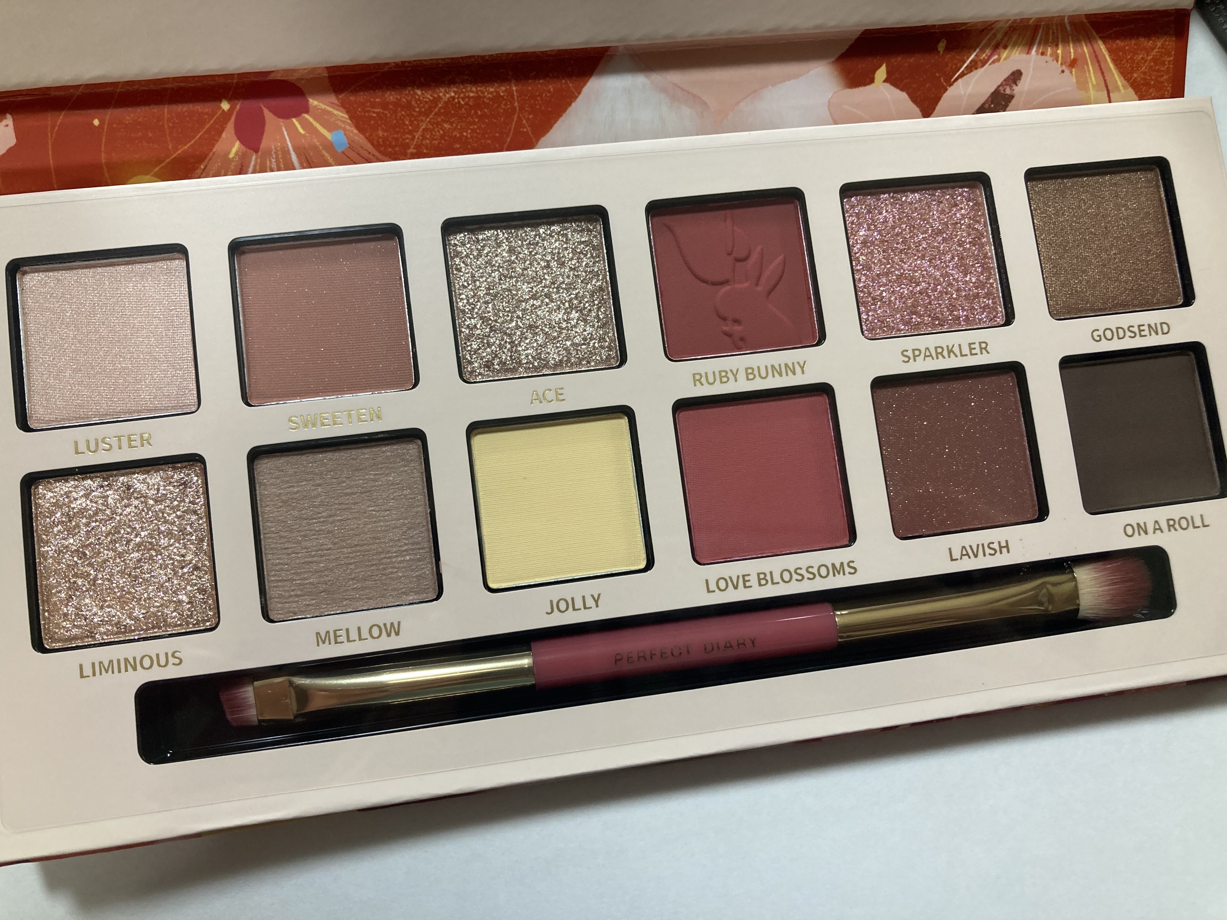 エクスプローラ12色 動物アイシャドウパレット/PERFECT DIARY/アイシャドウパレットを使ったクチコミ（2枚目）