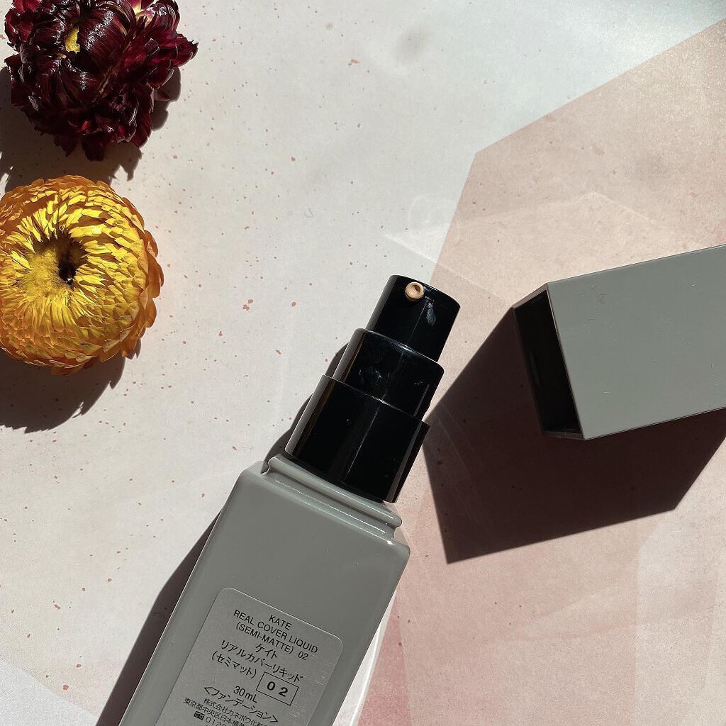 sarako on LIPS 「KATE リアルカバーリキッド(セミマット)をお試しさせて頂き..」(2枚目)