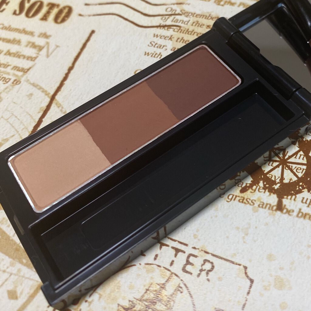 ケイト デザイニングアイブロウ3D EX-6 レッドブラウン(本体)/KATE/パウダーアイブロウを使ったクチコミ（2枚目）