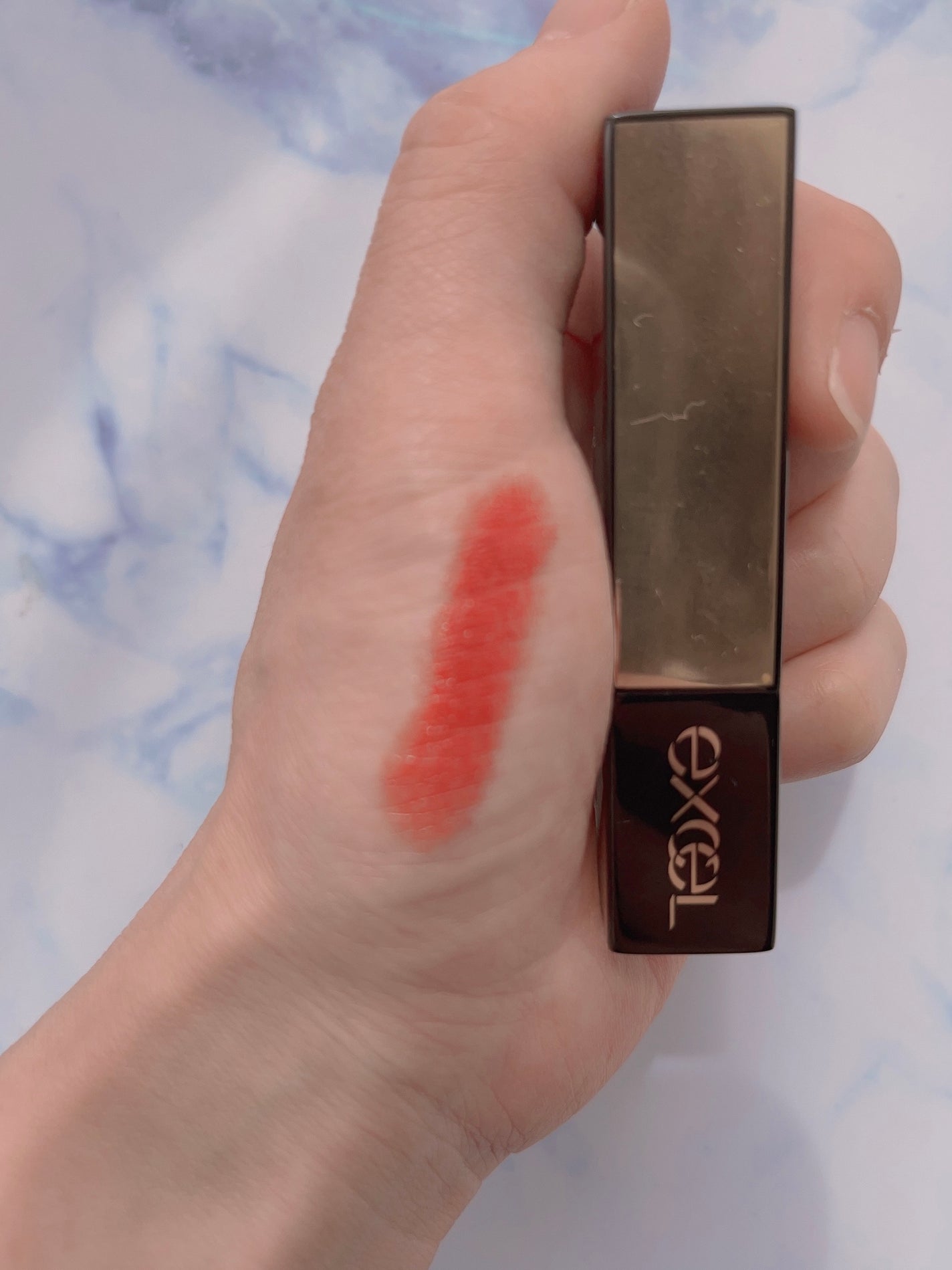 グレイズバームリップ/excel/口紅を使ったクチコミ(3枚目)