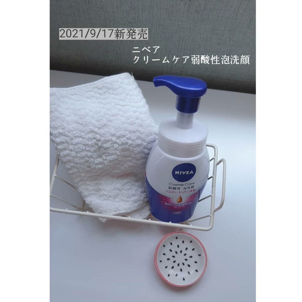 ニベア クリアビューティー弱酸性泡洗顔 もっちり美肌/ニベア/泡洗顔を使ったクチコミ（1枚目）