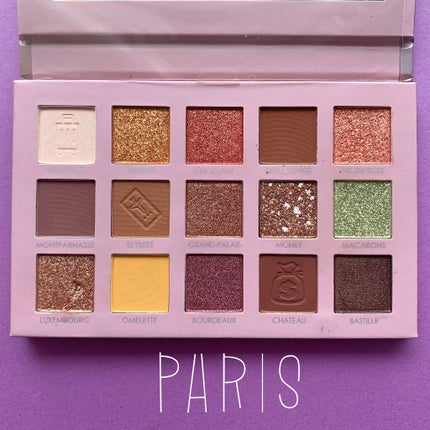 GO TRAVEL 15色アイシャドウパレット/FOCALLURE/アイシャドウパレットを使ったクチコミ(4枚目)