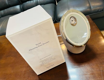 フェイシャルクレンジングナノスチーマー/FESTINO/美顔器・マッサージを使ったクチコミ(2枚目)