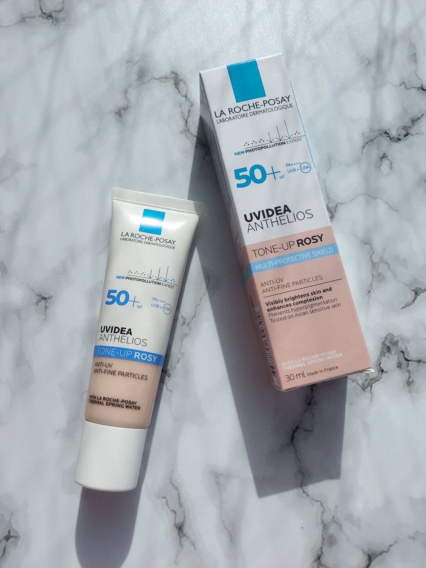 UVイデア XL プロテクショントーンアップ ローズ/ラ ロッシュ ポゼ/日焼け止めクリームを使ったクチコミ(4枚目)