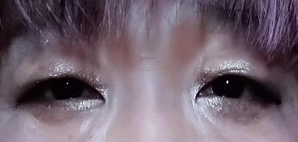 アイデイト ラメライナー 03 ベージュシュガー/IDATE/リキッドアイシャドウを使ったクチコミ（2枚目）