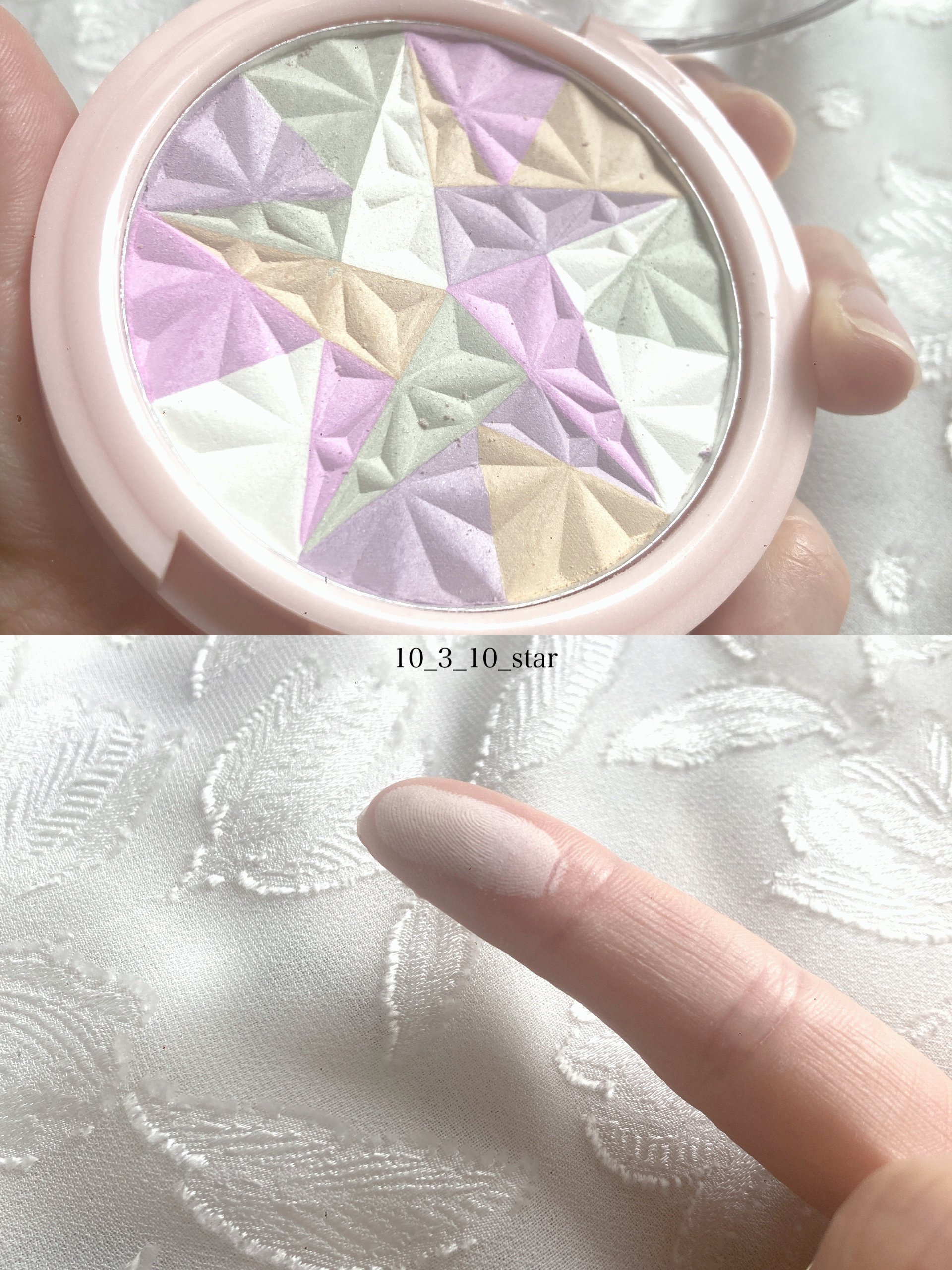 トーンアップフェイスパウダー 01/Kirei&co./プレストパウダーを使ったクチコミ（3枚目）