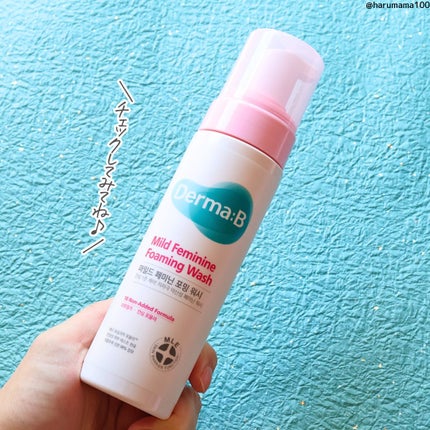 マイルドフェミニンフォーミングウォッシュ/Derma:B/デリケートゾーンケアを使ったクチコミ(6枚目)