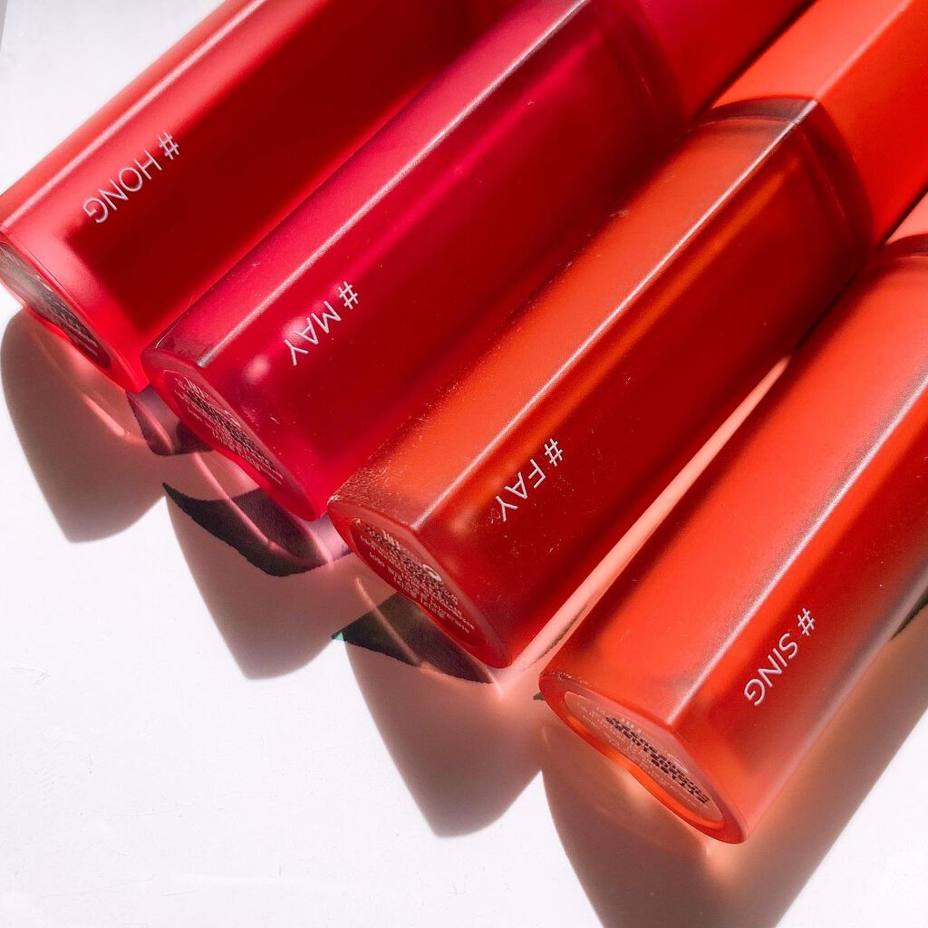 ホリカホリカ ハートクラッシュグローティントエアー/HOLIKA HOLIKA/リップティントを使ったクチコミ(3枚目)