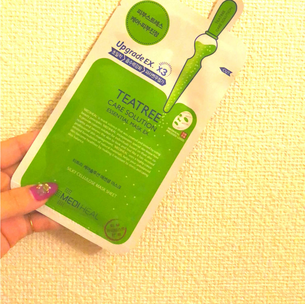 ティーツリーケア ソリューション エッセンシャルマスクEX/MEDIHEAL/シートマスク・パックを使ったクチコミ（1枚目）