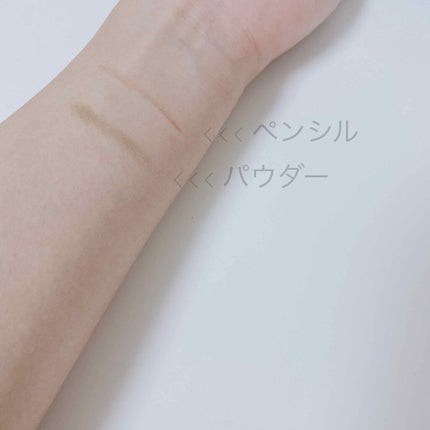 パウダー&ペンシル アイブロウEX/excel/アイブロウペンシルを使ったクチコミ(2枚目)