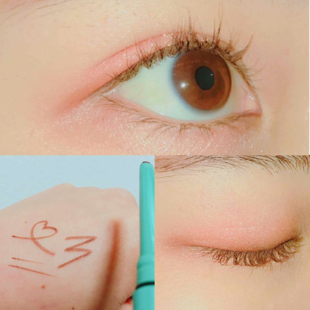 「密着アイライナー」クリームペンシル/デジャヴュ/ペンシルアイライナーを使ったクチコミ（3枚目）